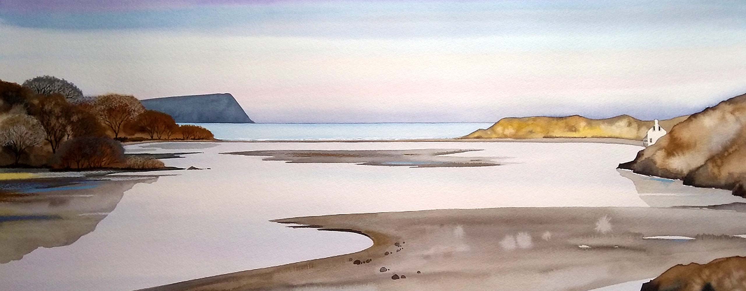 Nevern Estuary by Alice Tennant